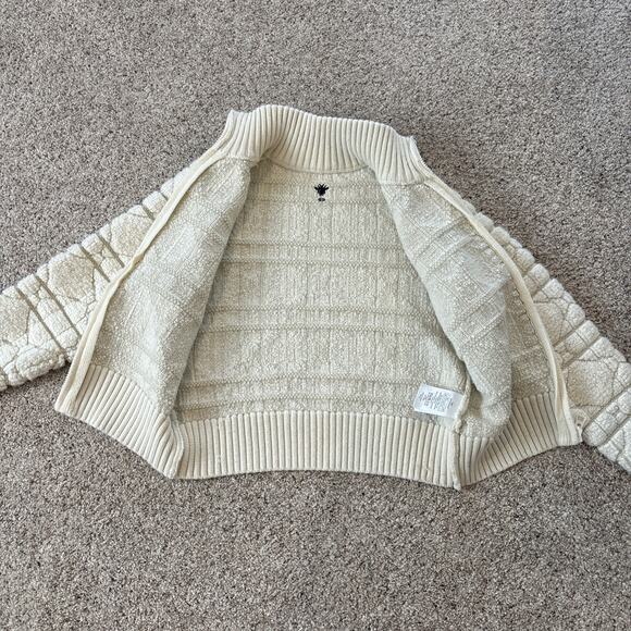 Dior CHRISTIAN DIOR  #241-003-884-2769 Size 4 Macrocannage Zipped Cardigan - Picture 3 of 8